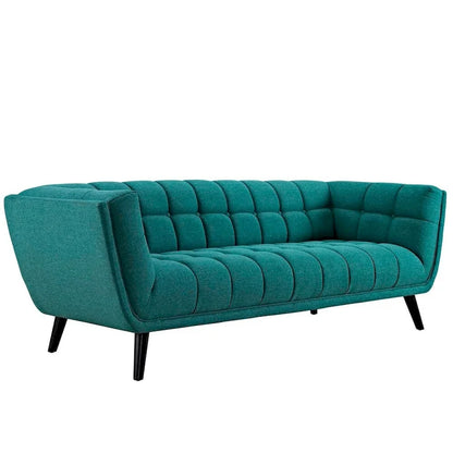 Ensemble canapé et fauteuil 2 pièces en tissu rembourré Bestow