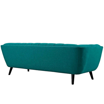 Ensemble canapé et fauteuil 2 pièces en tissu rembourré Bestow