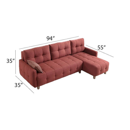 Canapé d'angle modulable Cassa