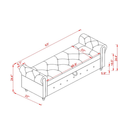 Banc de lit 63