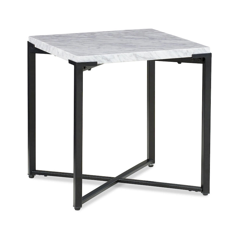 Table d'appoint Saxon en noir mat