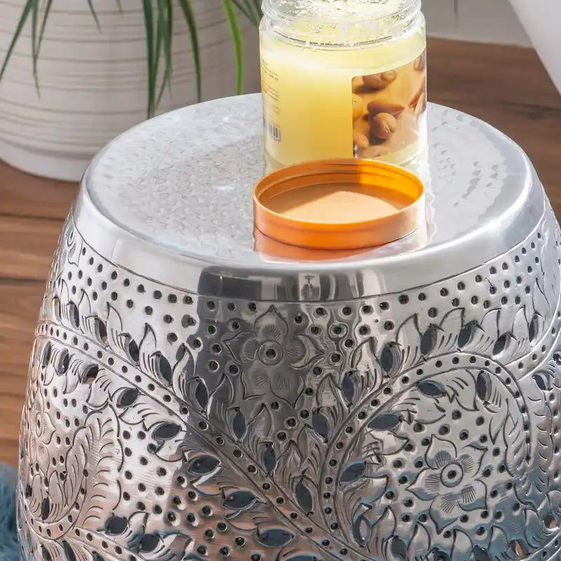 Table d'appoint Seanna en aluminium