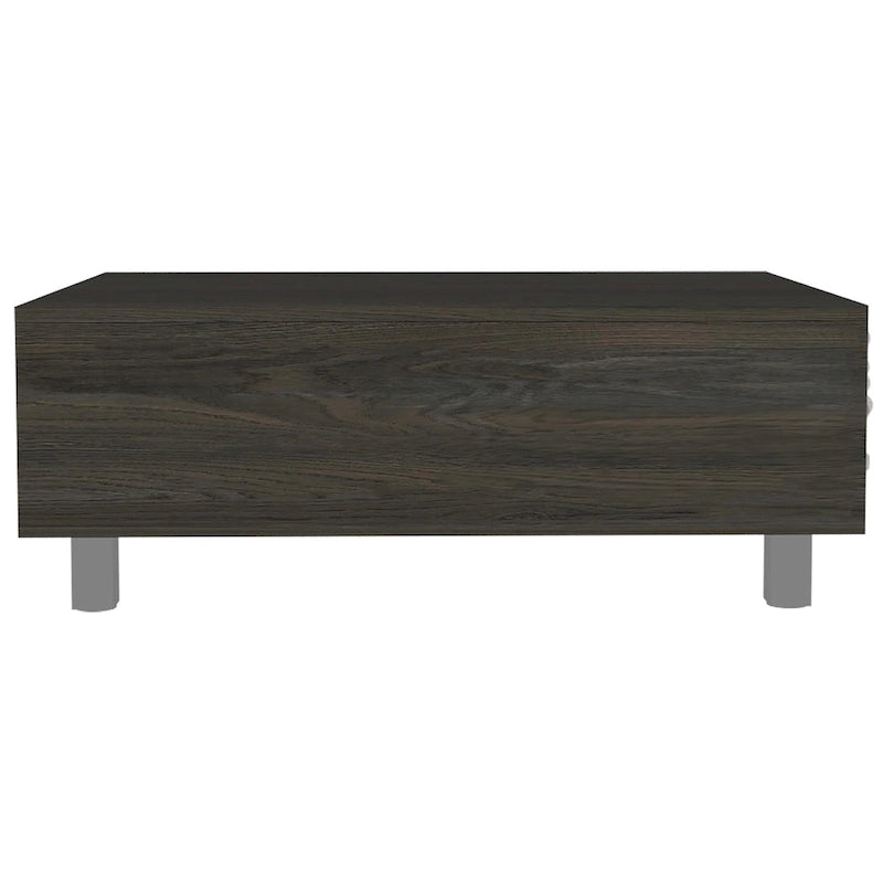 Table basse relevable Boston de FM Furniture avec compartiment de rangement dissimulé