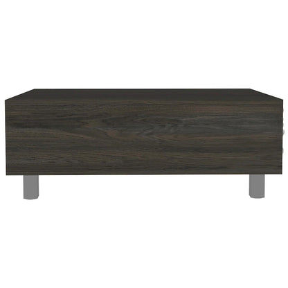 Table basse relevable Boston de FM Furniture avec compartiment de rangement dissimulé