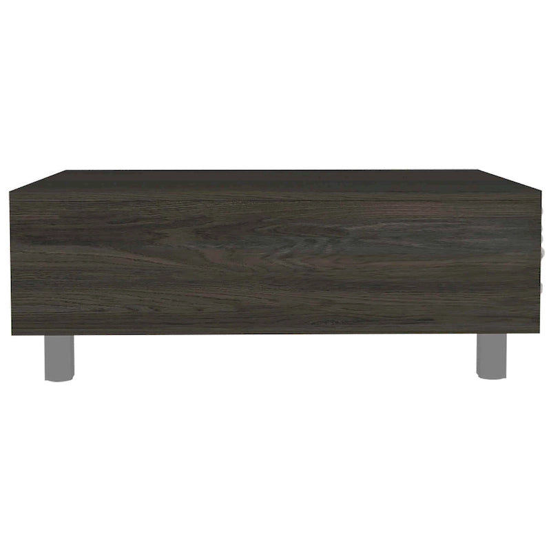 Table basse relevable Boston de FM Furniture avec compartiment de rangement dissimulé