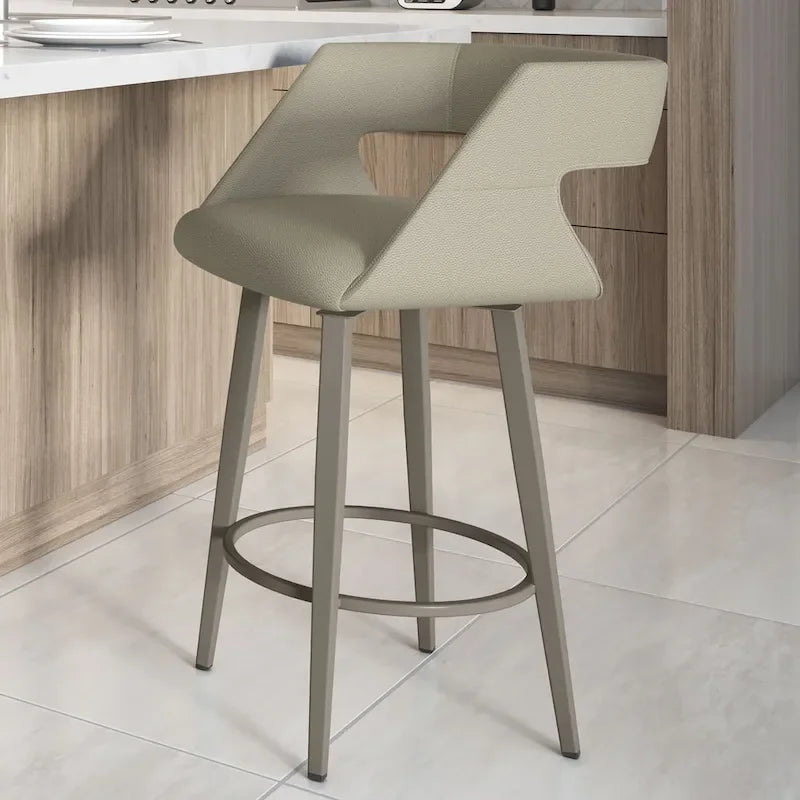 Tabouret de bar pivotant Amisco Marvin