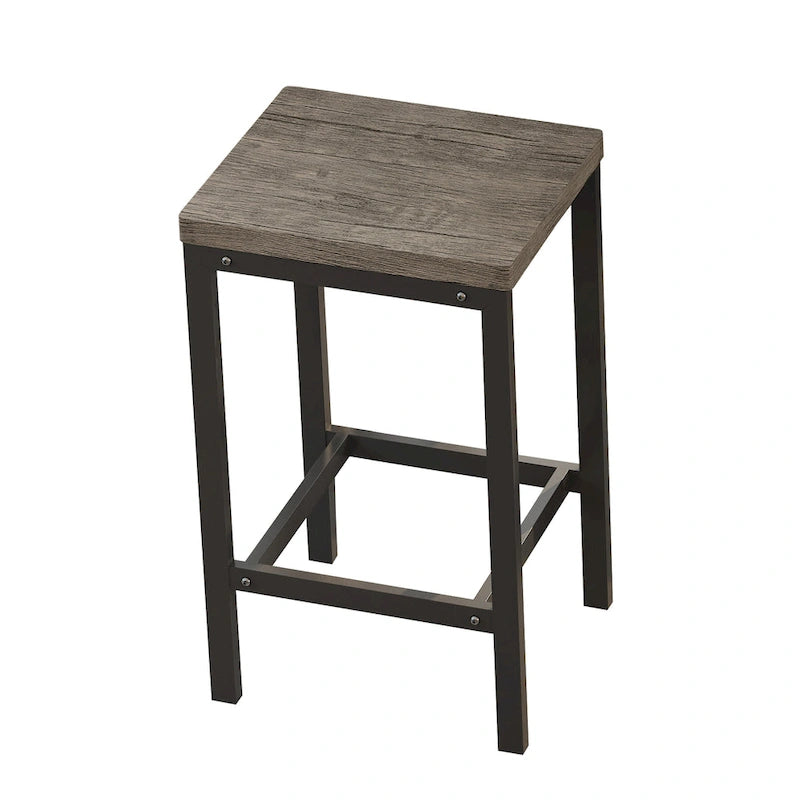 Ensemble table de bar avec 3 tabourets