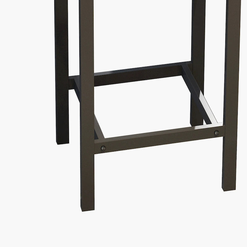 Ensemble table de bar avec 3 tabourets