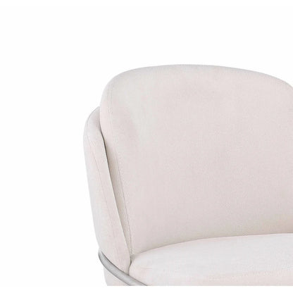 Chaise d'appoint Somette Lacey à dossier incurvé, lot de 2