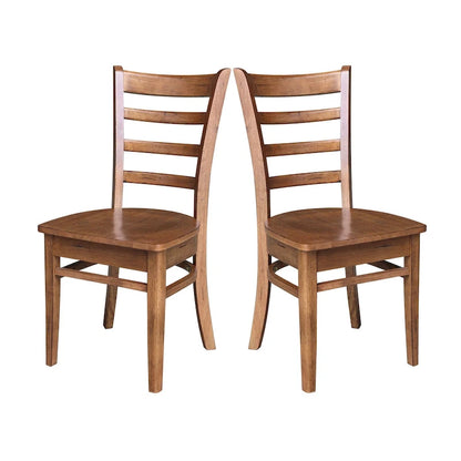 Ensemble de deux chaises d'appoint Emily d'International Concepts