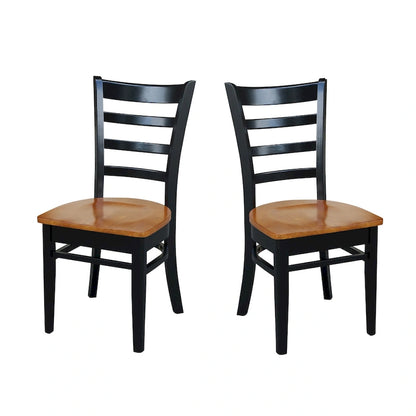 Ensemble de deux chaises d'appoint Emily d'International Concepts