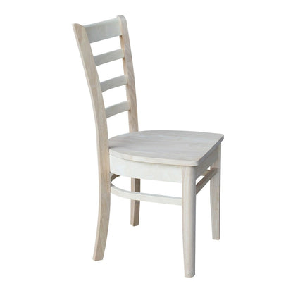 Ensemble de deux chaises d'appoint Emily d'International Concepts