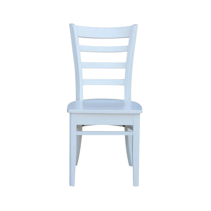 Ensemble de deux chaises d'appoint Emily d'International Concepts