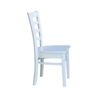 Ensemble de deux chaises d'appoint Emily d'International Concepts