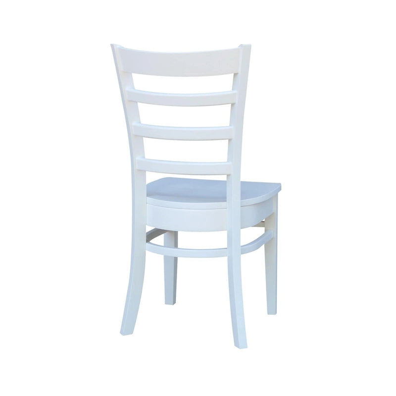 Ensemble de deux chaises d'appoint Emily d'International Concepts