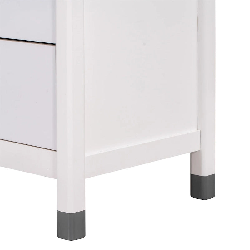 Commode de rangement en bois Merax avec 6 tiroirs