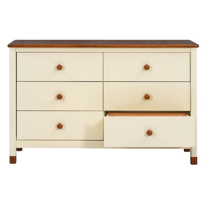 Commode de rangement en bois Merax avec 6 tiroirs