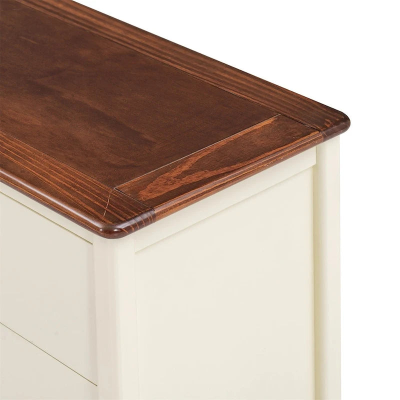 Commode de rangement en bois Merax avec 6 tiroirs