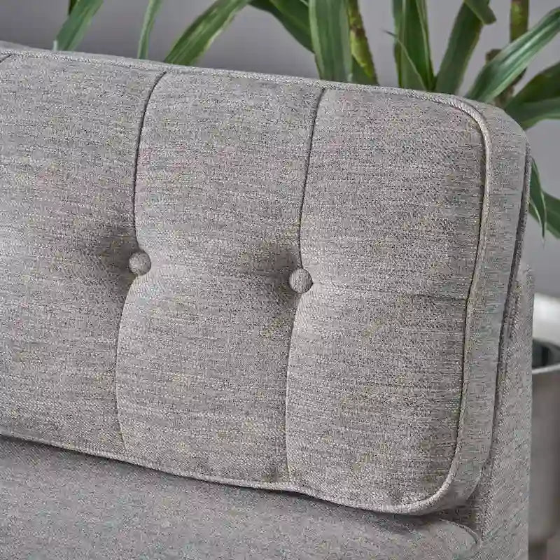 Fauteuil pantoufles en tissu Crowningshield de Christopher Knight Home