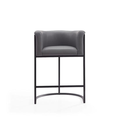 Tabouret de bar Manhattan Comfort Cosmopolitan 33,8 po en métal noir (ensemble de 3)