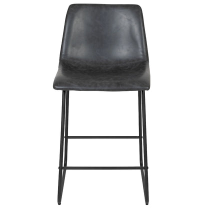Tabourets de bar modernes rembourrés (lot de 2)