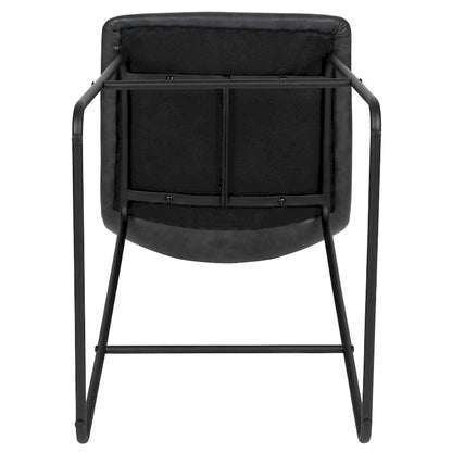 Tabourets de bar modernes rembourrés (lot de 2)
