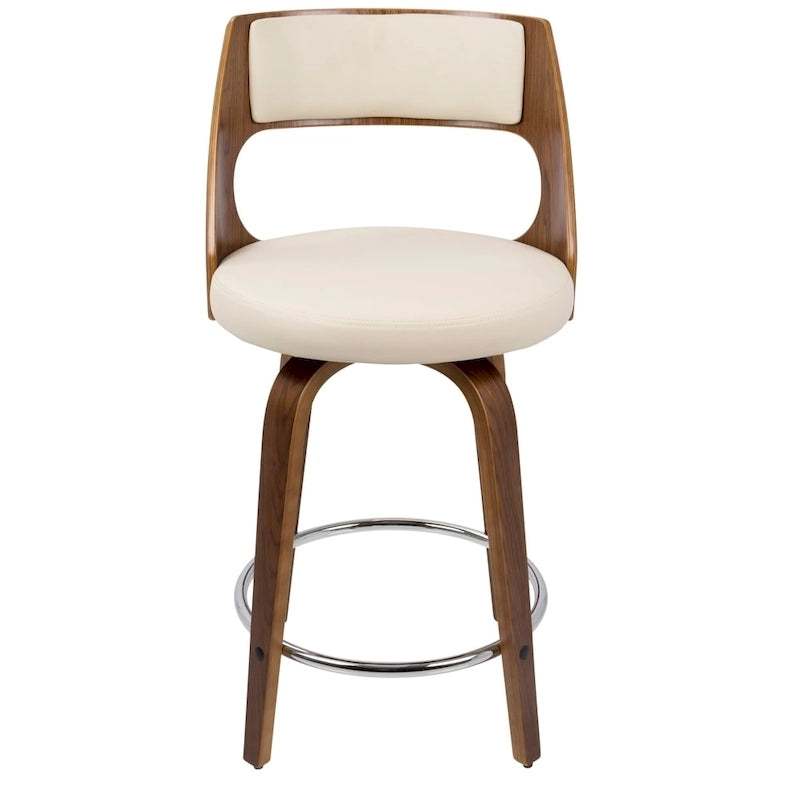 Tabouret de comptoir Carson Carrington Alingsas style moderne du milieu du siècle (lot de 2)