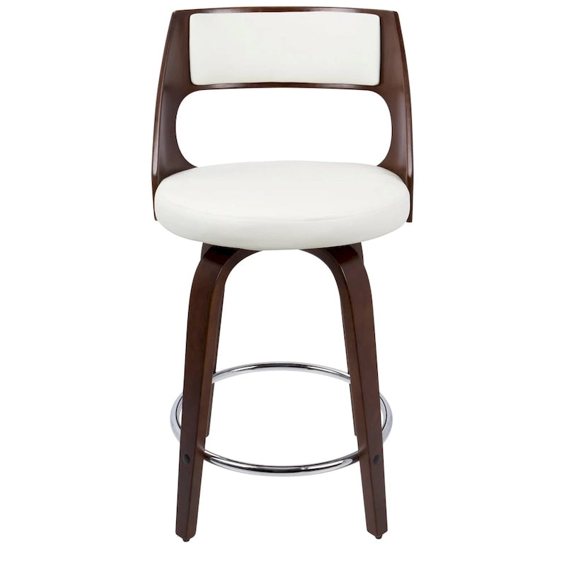 Tabouret de comptoir Carson Carrington Alingsas style moderne du milieu du siècle (lot de 2)