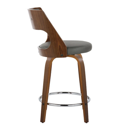 Tabouret de comptoir Carson Carrington Alingsas style moderne du milieu du siècle (lot de 2)