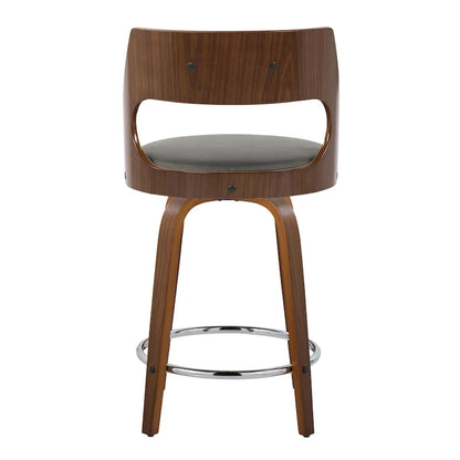 Tabouret de comptoir Carson Carrington Alingsas style moderne du milieu du siècle (lot de 2)