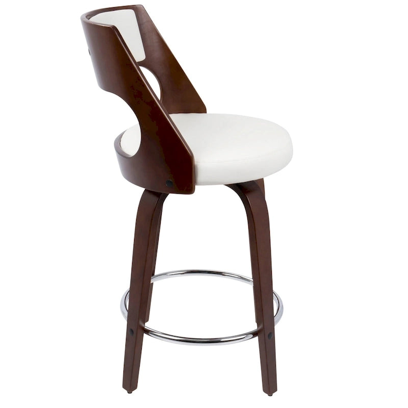 Tabouret de comptoir Carson Carrington Alingsas style moderne du milieu du siècle (lot de 2)