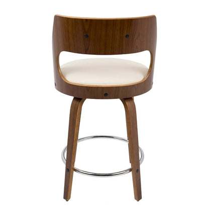 Tabouret de comptoir Carson Carrington Alingsas style moderne du milieu du siècle (lot de 2)