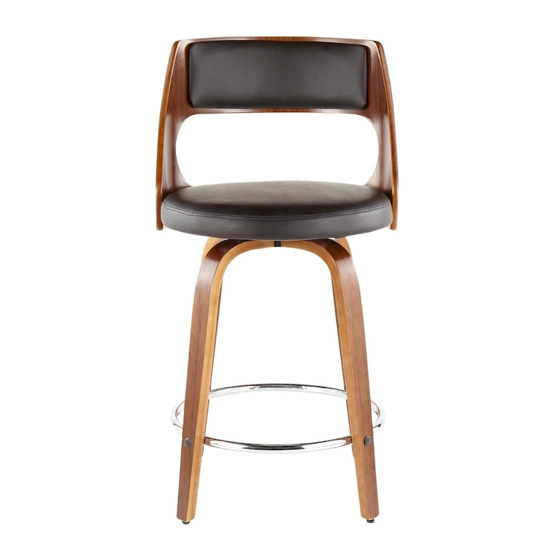 Tabouret de comptoir Carson Carrington Alingsas style moderne du milieu du siècle (lot de 2)