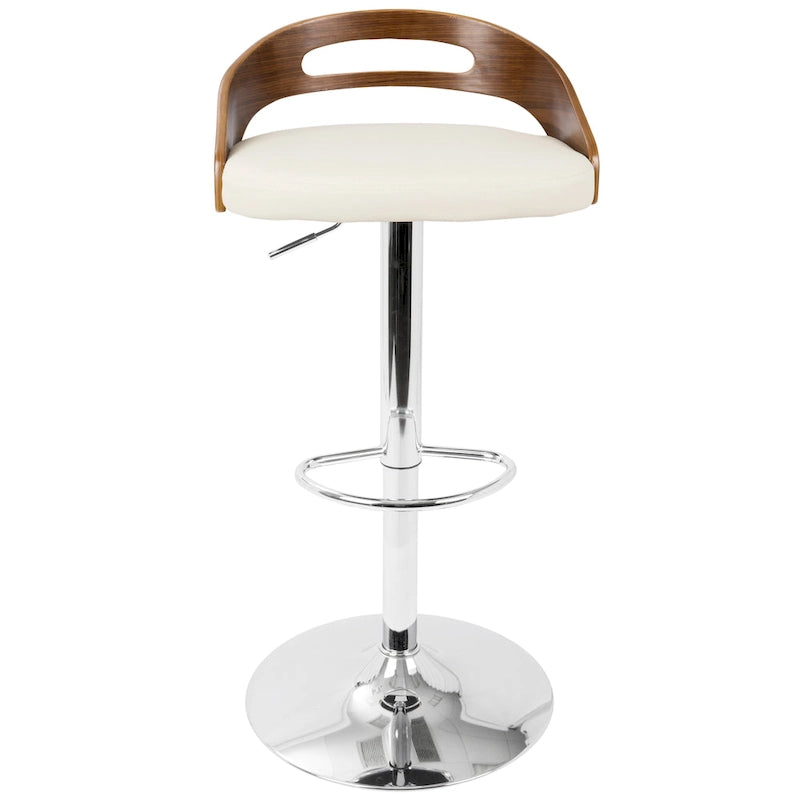 Tabouret de bar réglable Carson Carrington Simon avec repose-pieds ovale (lot de 2)