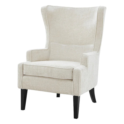 Fauteuil d'appoint Clementine KD en tissu à oreilles