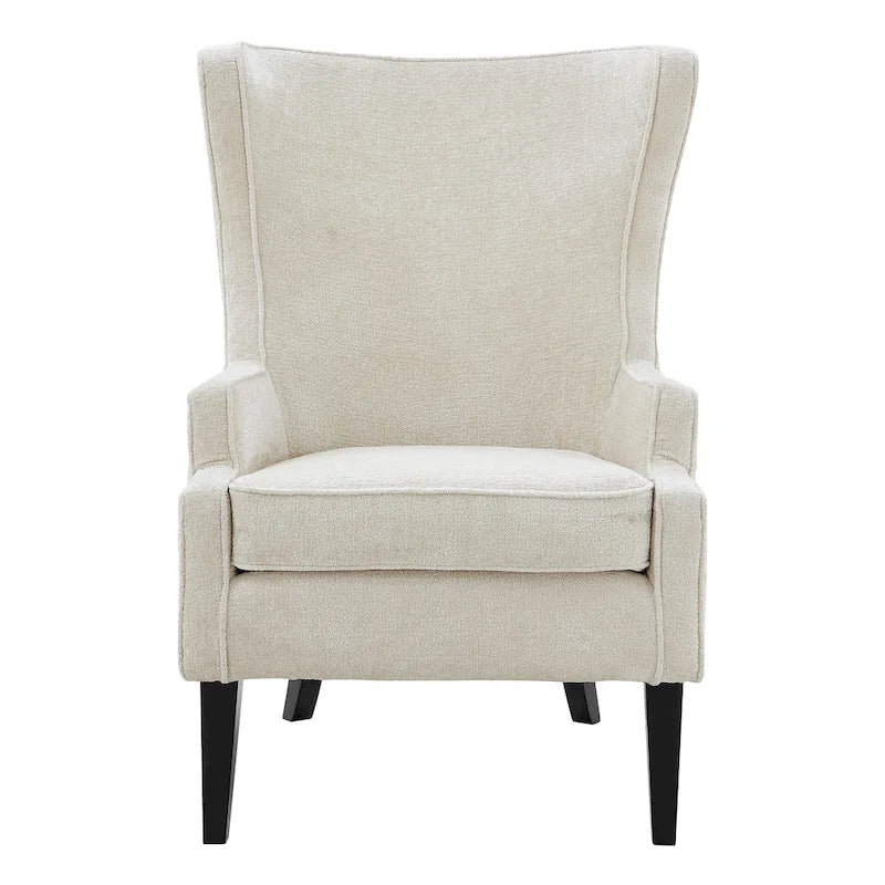 Fauteuil d'appoint Clementine KD en tissu à oreilles