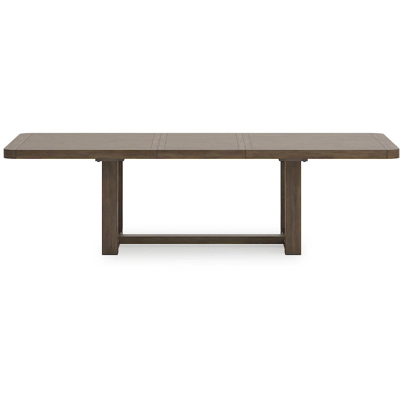 Table de salle à manger extensible Signature Design by Ashley Cabalynn Brown - 46 po L x 108 po P x 30 po H