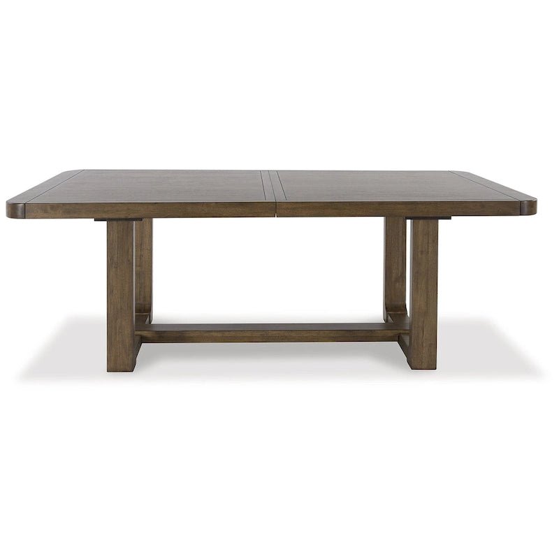 Table de salle à manger extensible Signature Design by Ashley Cabalynn Brown - 46 po L x 108 po P x 30 po H