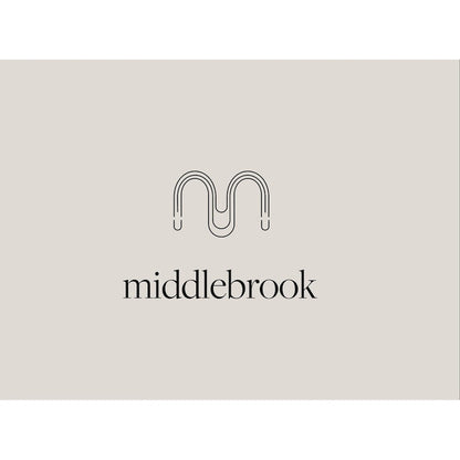 Banc de rangement Middlebrook Scandi avec plateau rembourré et étagère inférieure