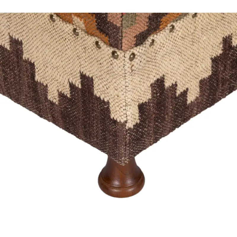 Tabouret ottoman rembourré fait main HERATE ORIENTAL
