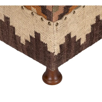 Tabouret ottoman rembourré fait main HERATE ORIENTAL