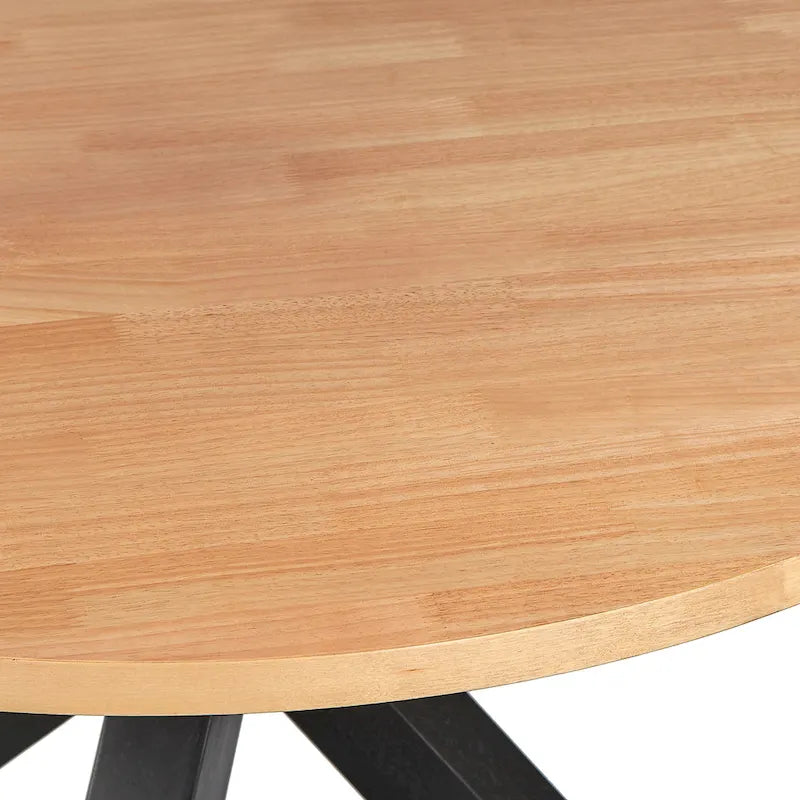 Table de salle à manger Lifestorey Gilcrest Cross à piédestal