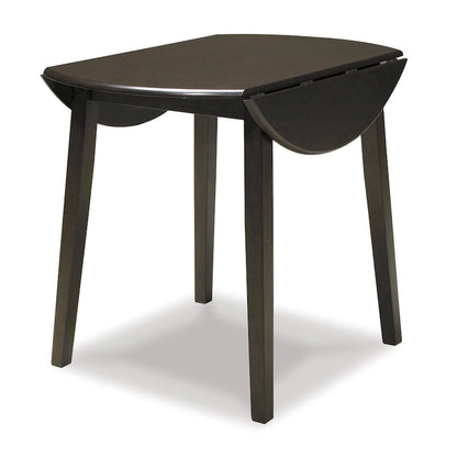 Ensemble de salle à manger 5 pièces marron foncé Signature Design by Ashley Hammis