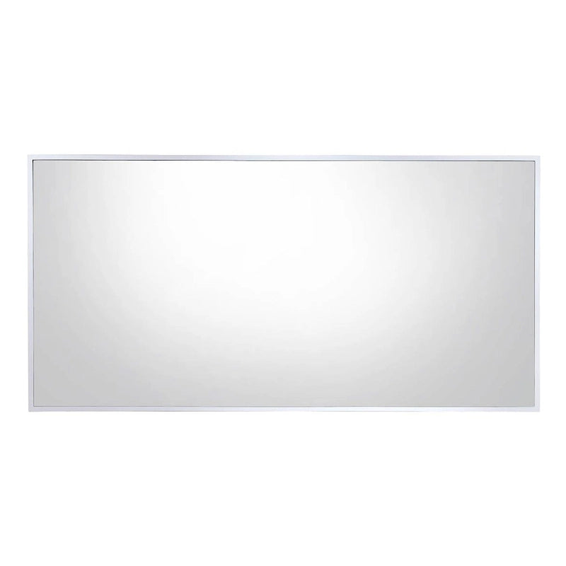 Table basse Marchat Glam Chrome 47 pouces avec plateau miroir, par Furniture of America