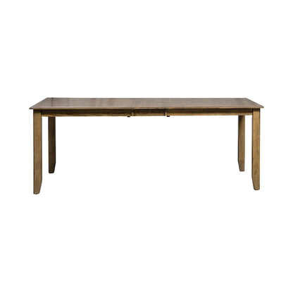 Table rectangulaire antique Santa Rosa couleur miel