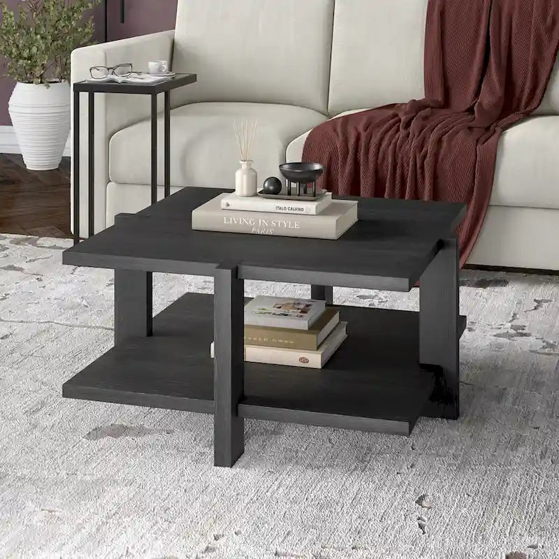 Table basse carrée Ingrid de 34,66 pouces de large