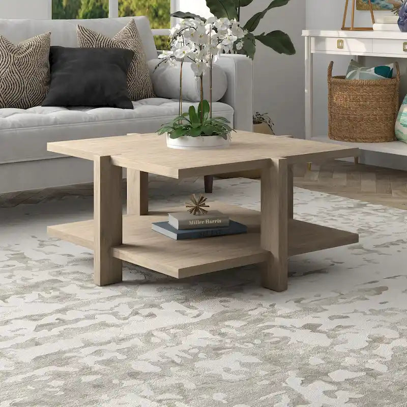 Table basse carrée Ingrid de 34,66 pouces de large
