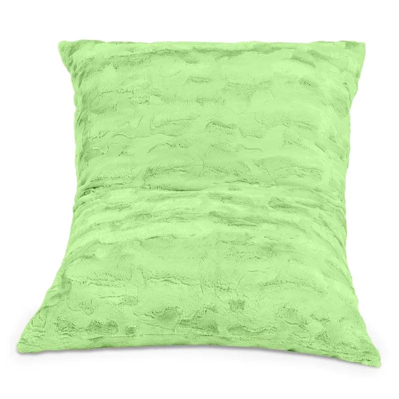 Coussin de sol décoratif géant Jaxx Saxx de 107 cm (3,5 pieds) pour enfants, en fausse fourrure