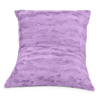 Coussin de sol décoratif géant Jaxx Saxx de 107 cm (3,5 pieds) pour enfants, en fausse fourrure