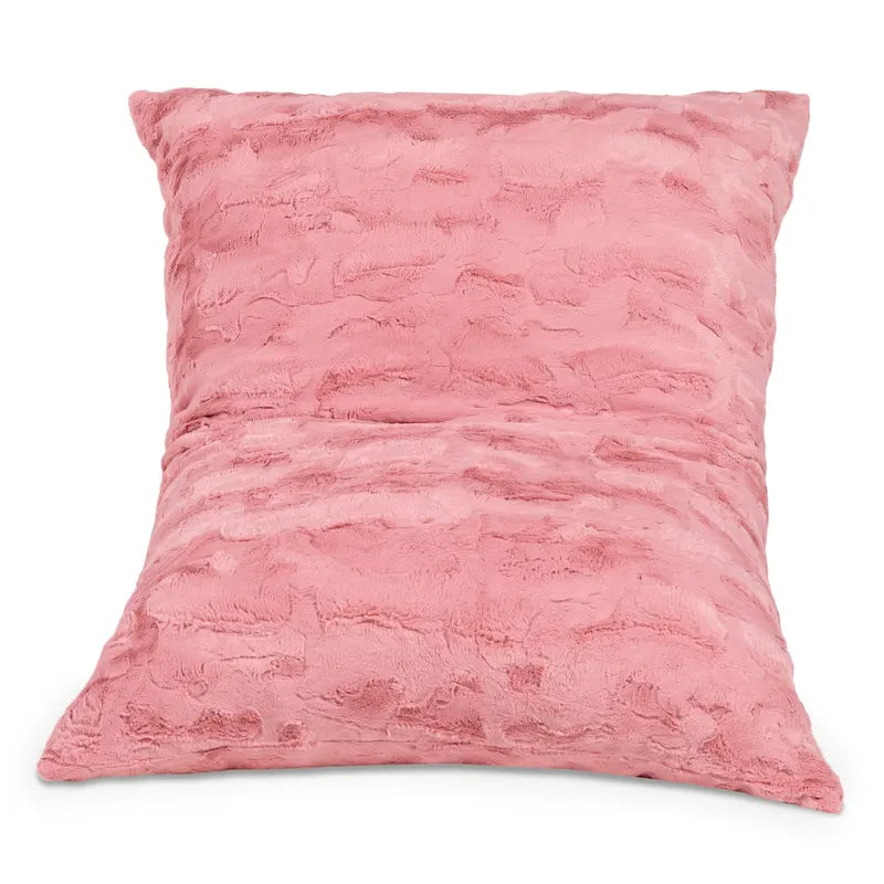 Coussin de sol décoratif géant Jaxx Saxx de 107 cm (3,5 pieds) pour enfants, en fausse fourrure